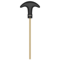 7.5" Brass Cleaning Rod with T-Handle