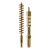 2-Piece .25 Caliber Brass Bore Brush Set